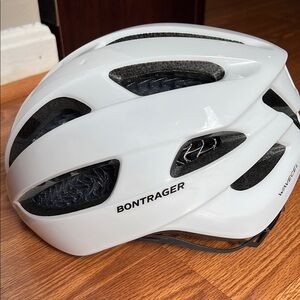 Bontrager White Cycling Helmet